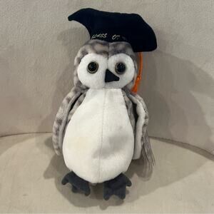 Ty Beanie Baby Wiser the Owl, NWT
